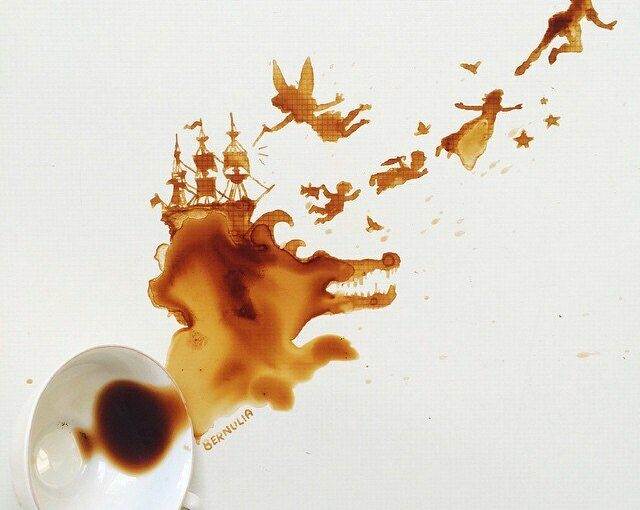Рисование за чашечкой кофе: необычные миниатюры Джулии Бернаделли